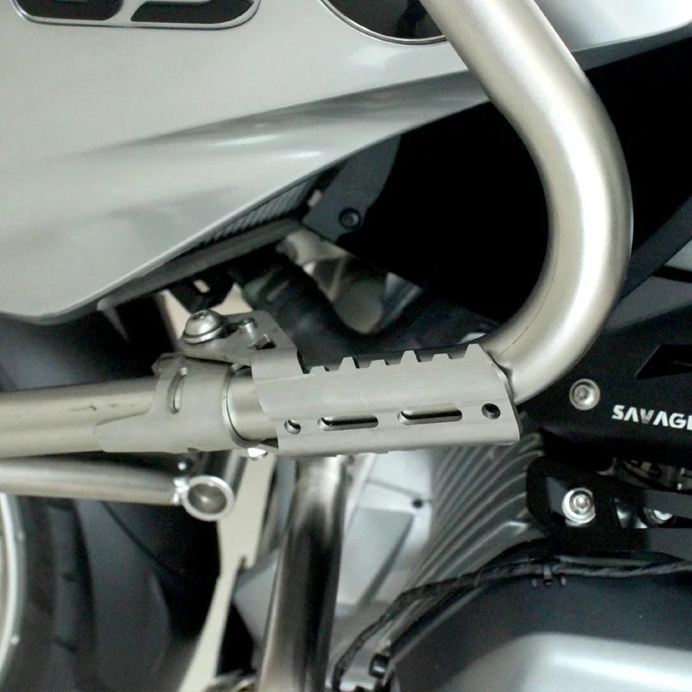 

For BMW R1200GS LC 2013-2019 Motorcycle Highway Pegs Pegs For Pipes Triumph Tiger Explorer Clamps to 22mm 25mm diameter tube New