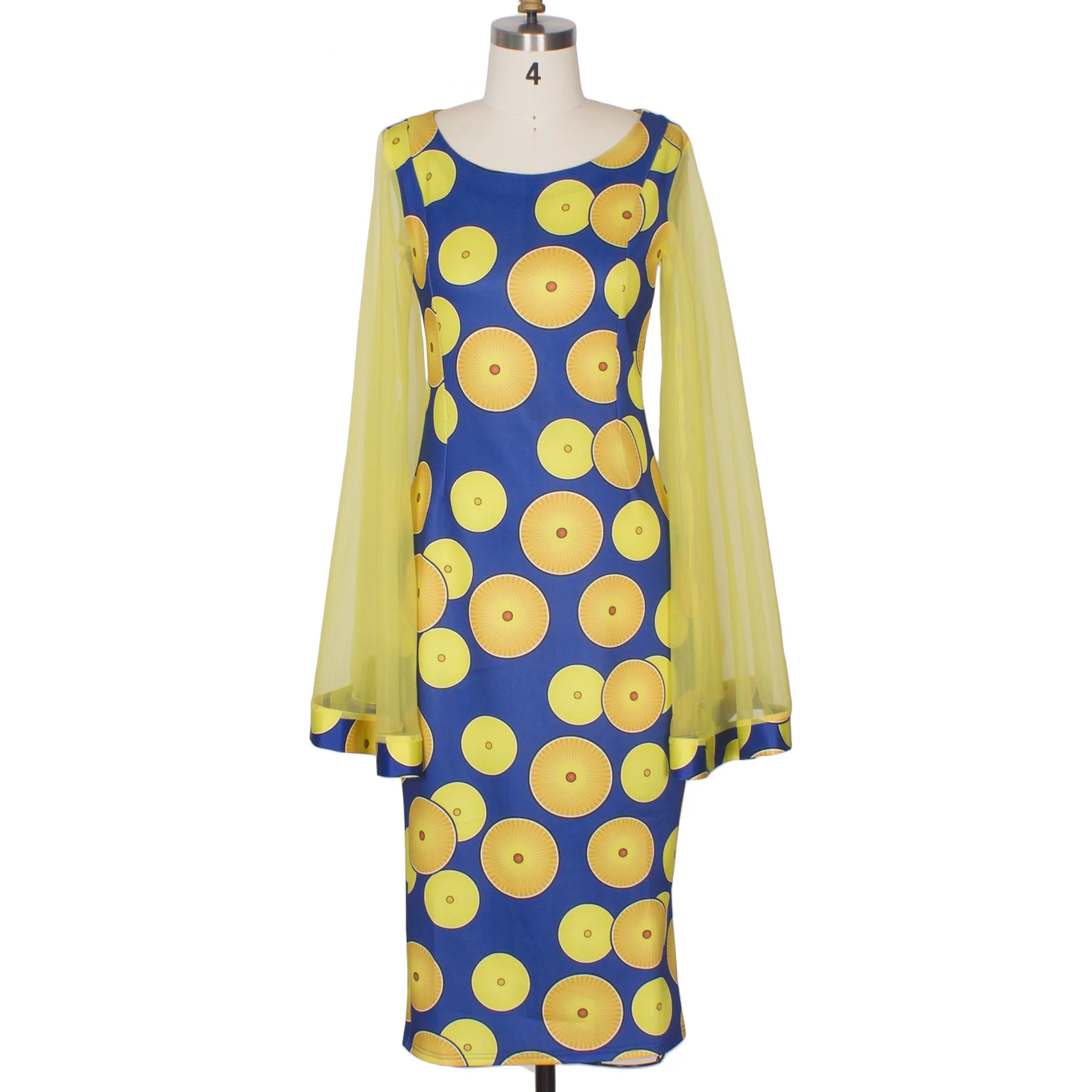 Новые Стильные Классические африканские платья для женщин Дашики сетчатые