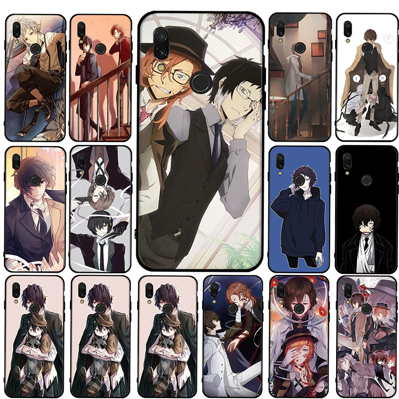 Силиконовый чехол для телефона с аниме bungou stray dogs Xiaomi Redmi Mi Mix 2S MAX 3 Note 10 A3 Lite 9 Pro