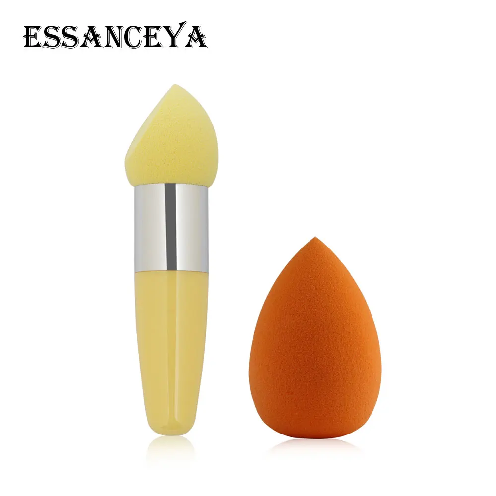 ESSANCEYA новинка 1-2 шт. капельки для макияжа буф/яйцо спонж нанесения основы под