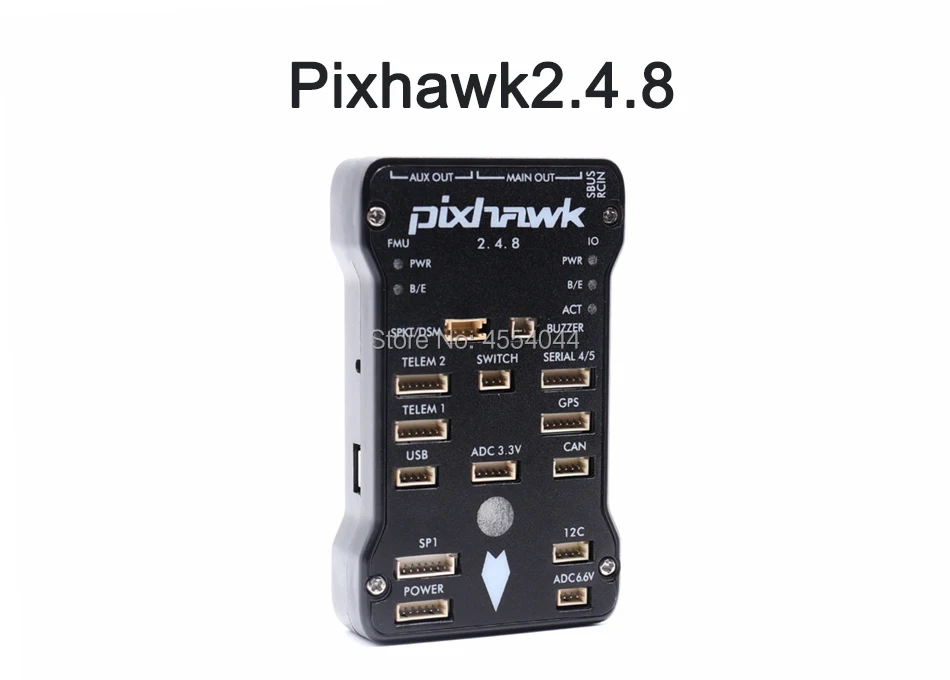 Pixhawk 2.4.8 PX4 PIX 32 бит Контроллер полета Автопилот с 4G SD переключатель безопасности зуммер PPM IEC для RC квадрокоптера