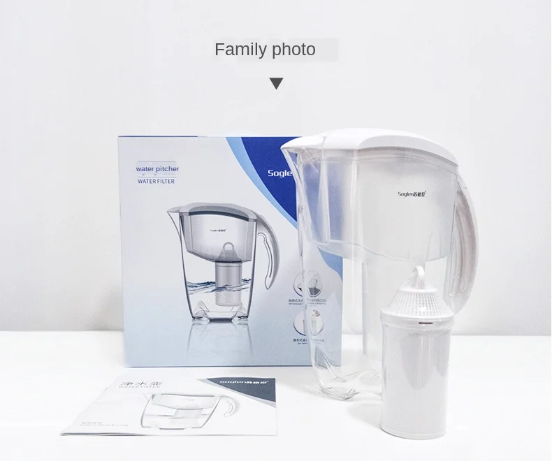 Кувшин для воды удаления хлора кухонный очиститель с активированным углем| |