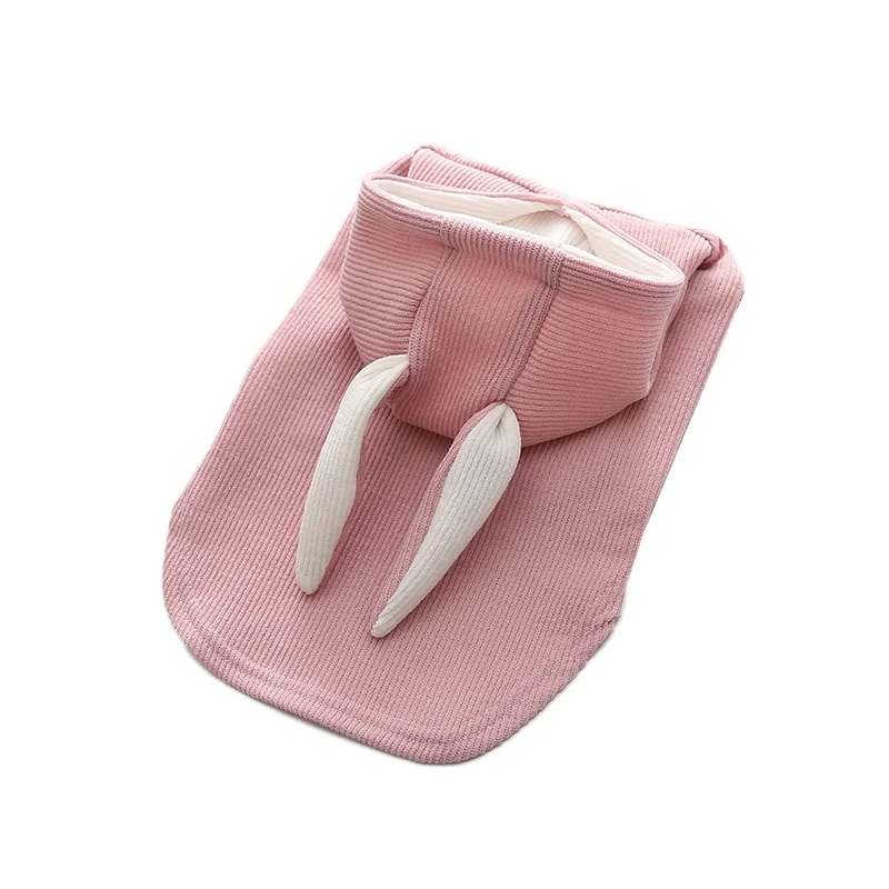 Kawaii кошка толстовки шапки свитер кролик собака одежда для домашних животных