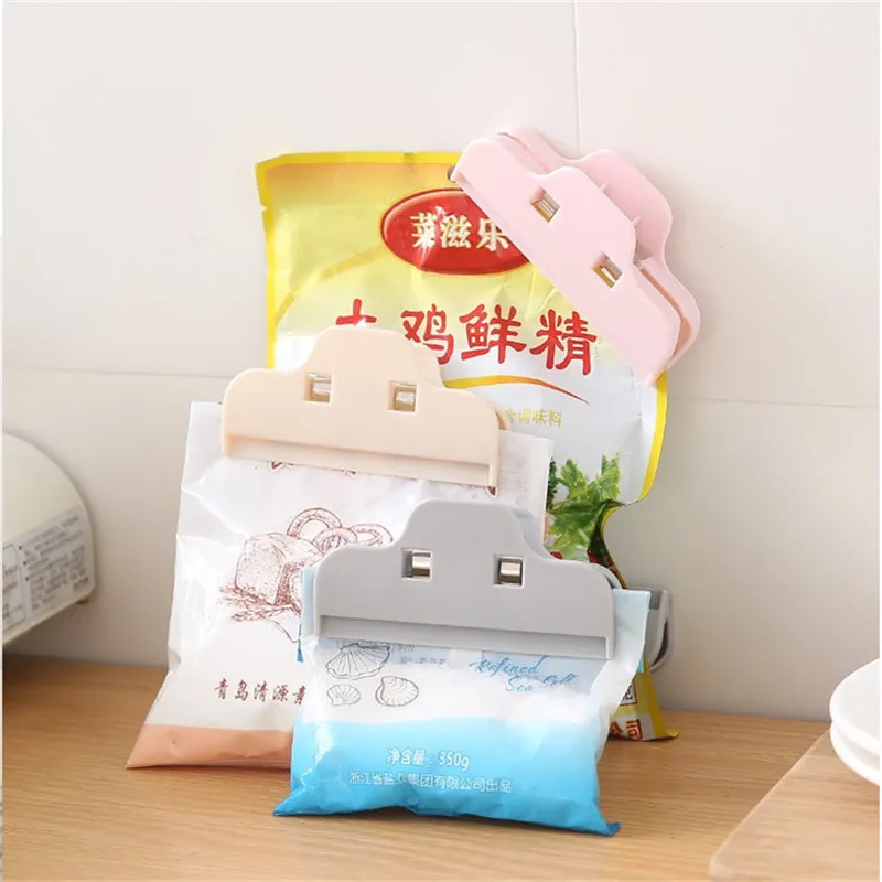 Практичные герметичные зажимы портативные для запечатывания пищевых продуктов