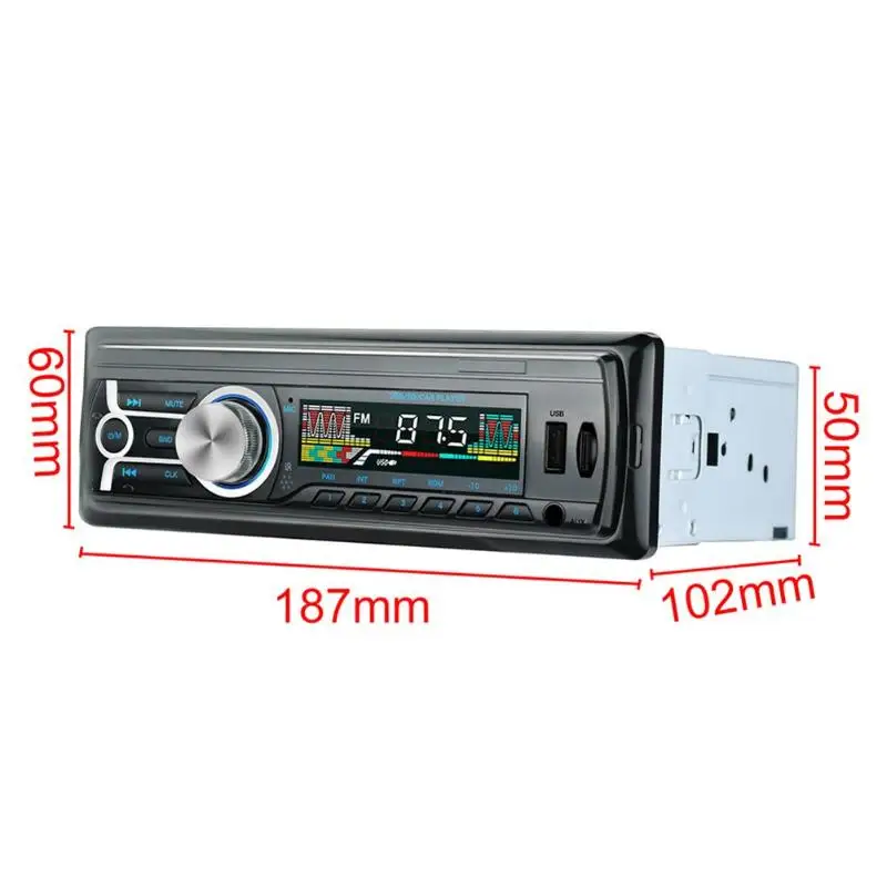 Горячая Распродажа MP3 плеер классический деликатный RM JQ1784C 1 Din автомобильный в