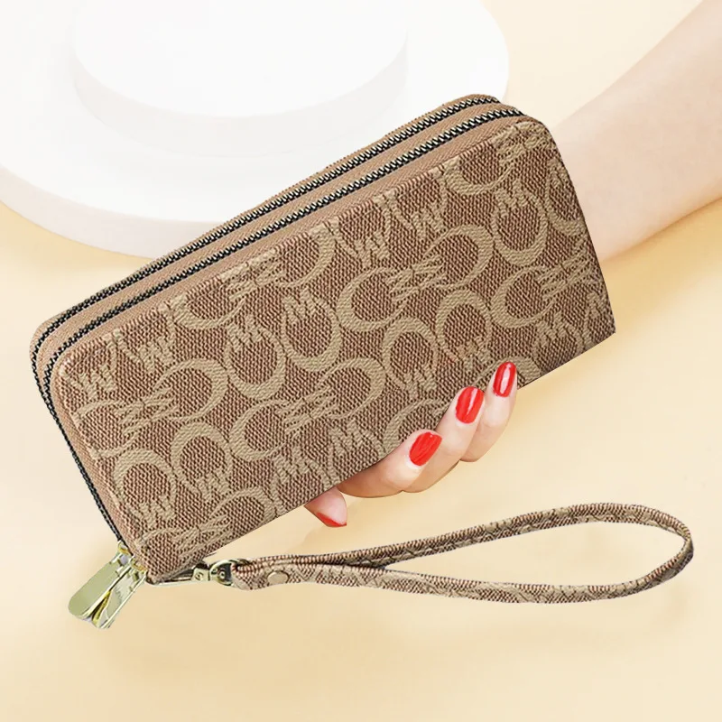 

Wallet Women Leather Purses High Quality Ladies Clutch Zipper Wallets Long Female Phone Storage Handbag Carteira Feminina