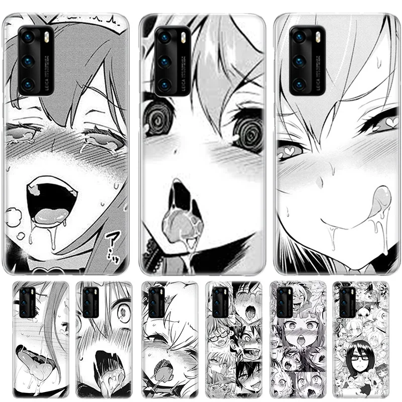 Аниме девочка мультфильм Япония милый силиконовый чехол для Huawei P40 P30 P20 Mate 30 20 P10 Pro+ Lite P Smart Z Plus+ 2019 2018 Обложка на.