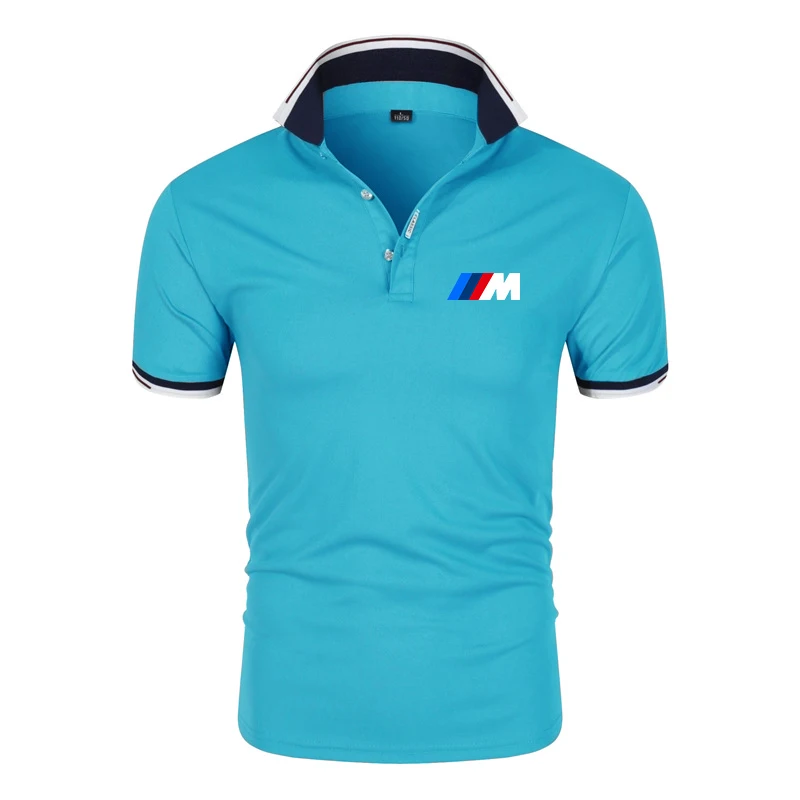 

2021 Men's Summer Classic Polo Shirt Breathable T-Shirt Men's Golf Tennis Style Jersey Casual Polo Size 3XL Fast Delivery