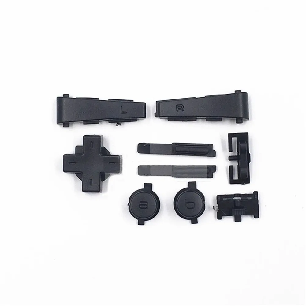 

Full Buttons Set L R A B D-Pad Keypad for Nintend GBM Console Shell Button Keys Replacement Parts