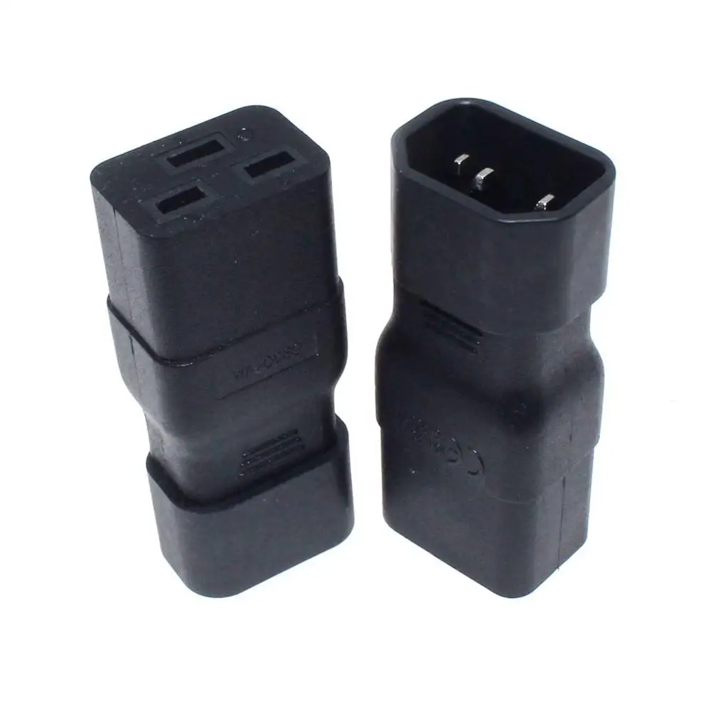 Штепсельная Вилка адаптера питания переменного тока IEC 320 C19-C14 подключение C20 к C13