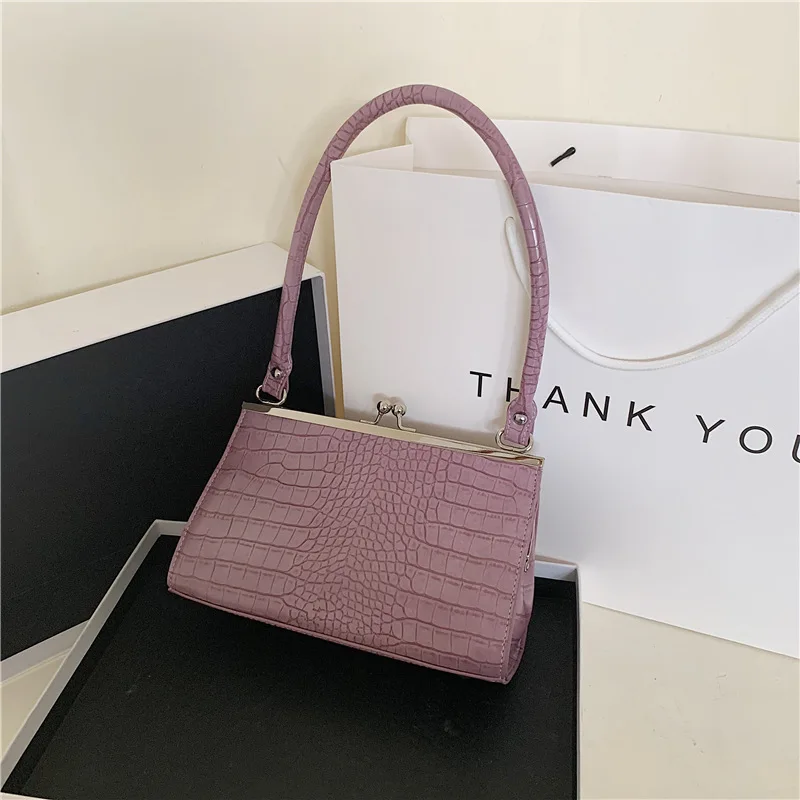 

Сумка-багет с крокодиловым узором, женские дизайнерские сумки 2020, сумки через плечо из искусственной кожи, женская сумка через плечо, Bolsos