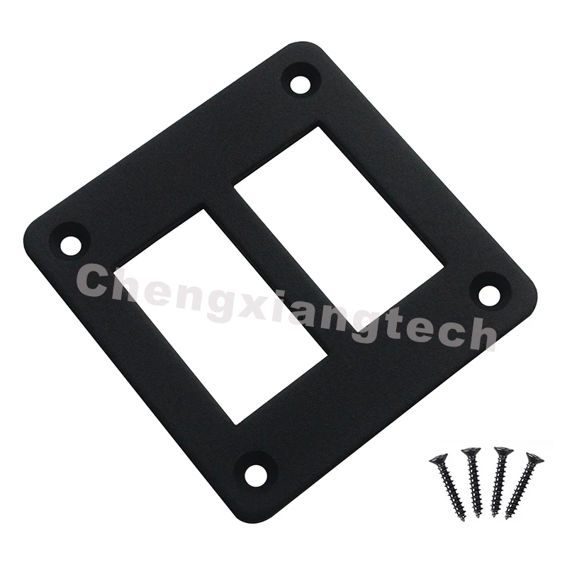 Алюминий 2 полосная автомобильная Лодка Грузовик кулисный переключатель Корпус