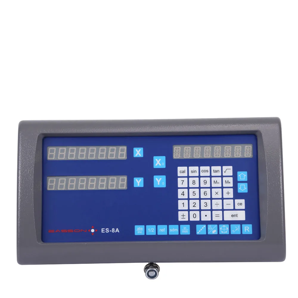 Easson ES-8A 2 оси Цифровое считывание УЦИ металлическая крышка Дисплей + шт. GS10 0 005 мм