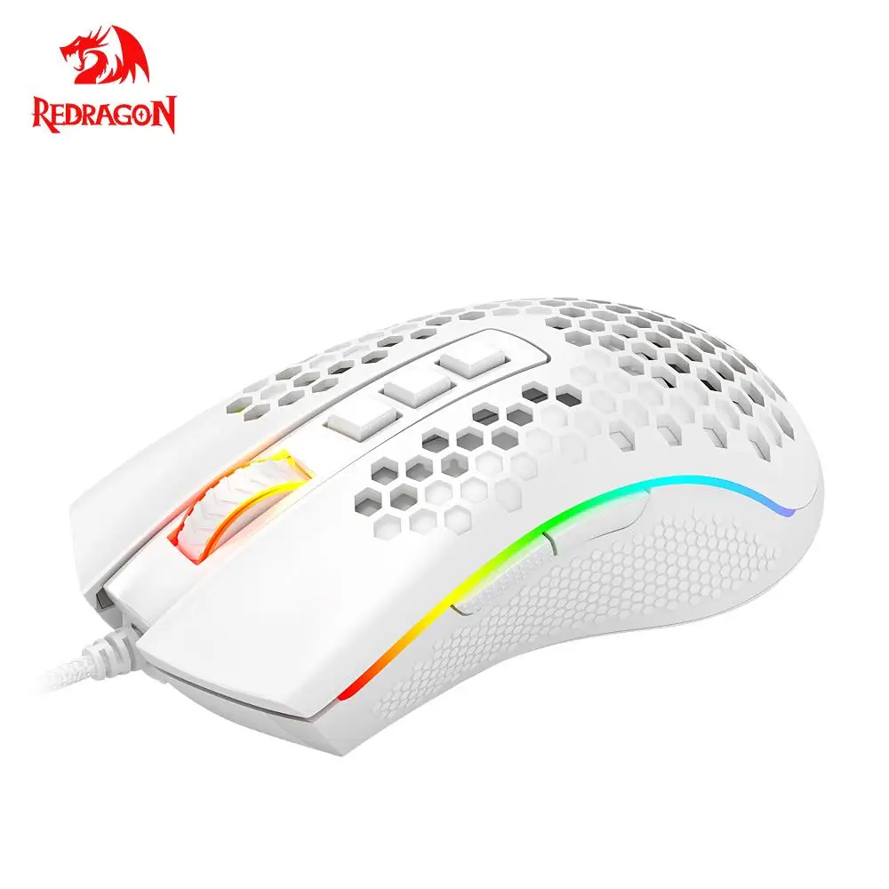Игровая мышь Redragon Storm M808 проводная 12400 точек/дюйм с подсветкой|Мыши| |