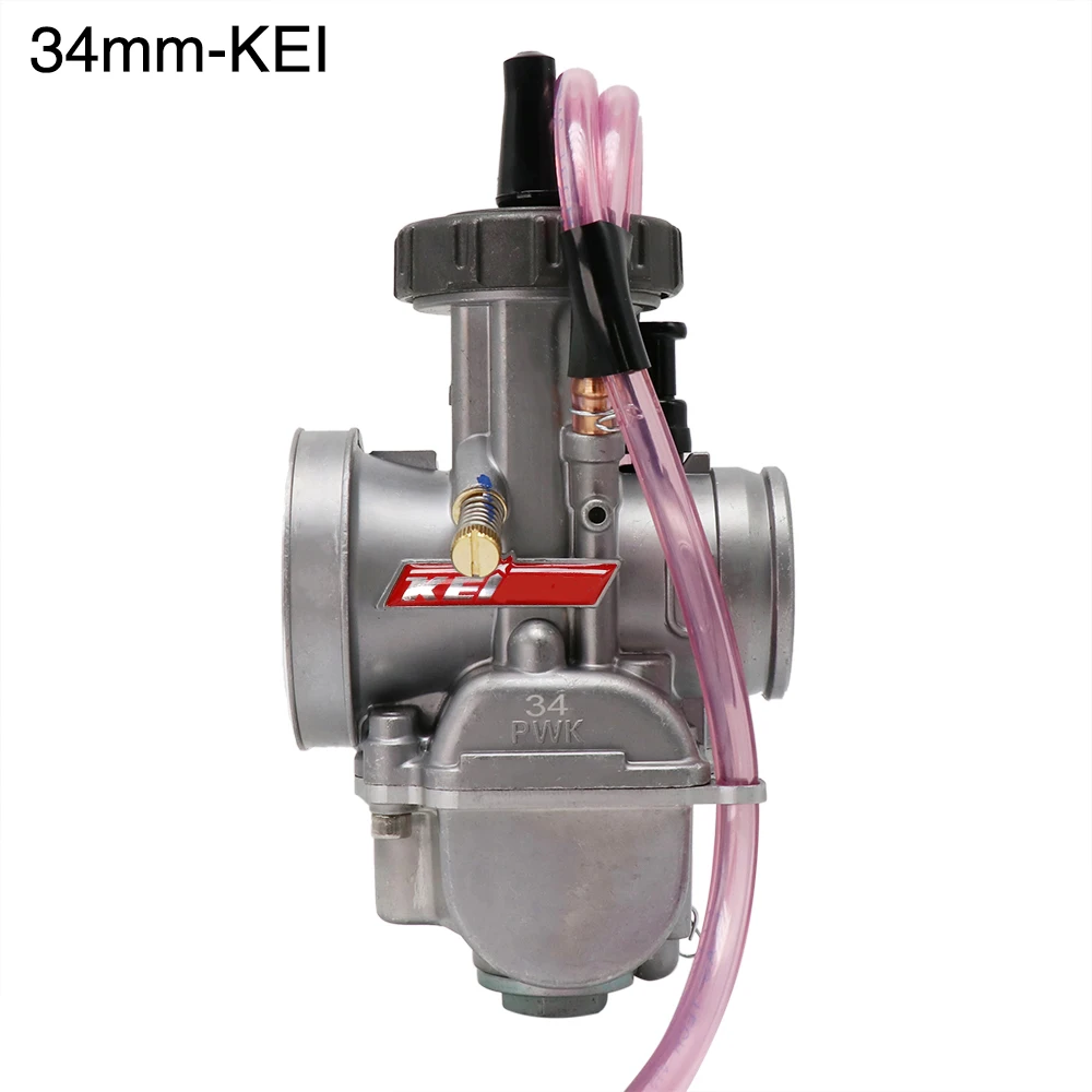 keihi 34mm ZS Racing Keihin 28 мм 30 мм 32 мм 34 мм мотоцикл карбюратор для 125-250cc 2T 4T Moto ATV UTV велосипед ямы Байк с силовой струей - Цвет: keihi 34mm