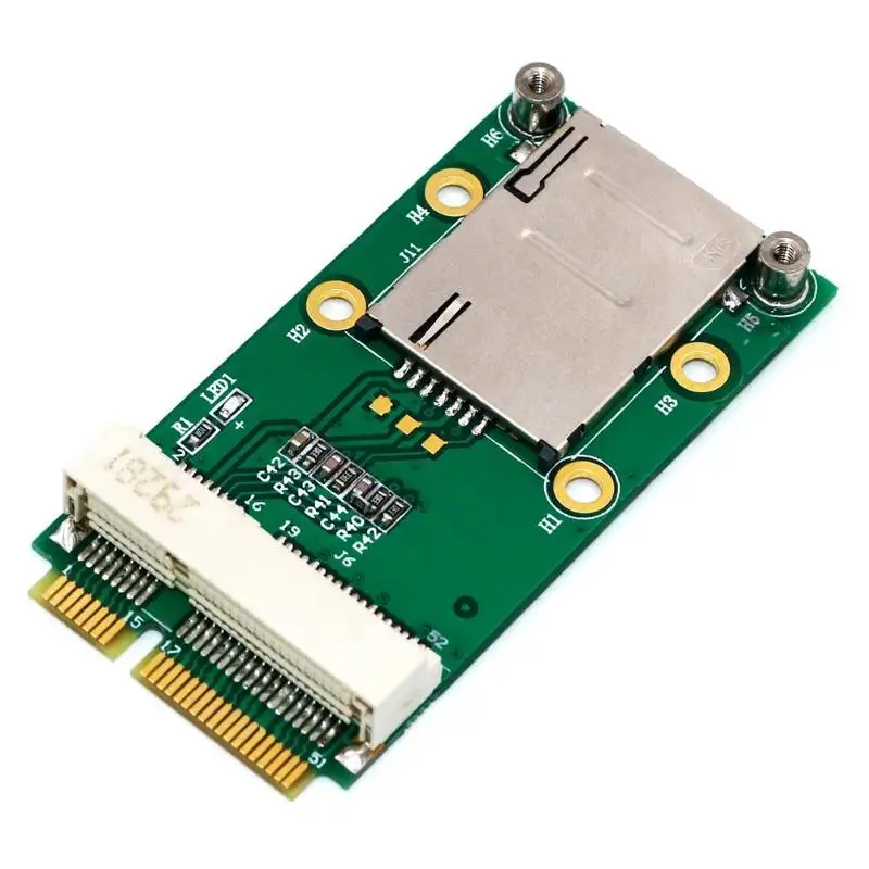 мини адаптер pci e со слотом для sim