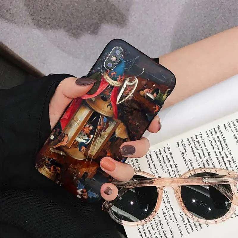 Hieronymus Bosch Phone Case for iphone 13 8 7 6 6S Plus X 5S SE 2020 XR 11 12 pro XS MAX