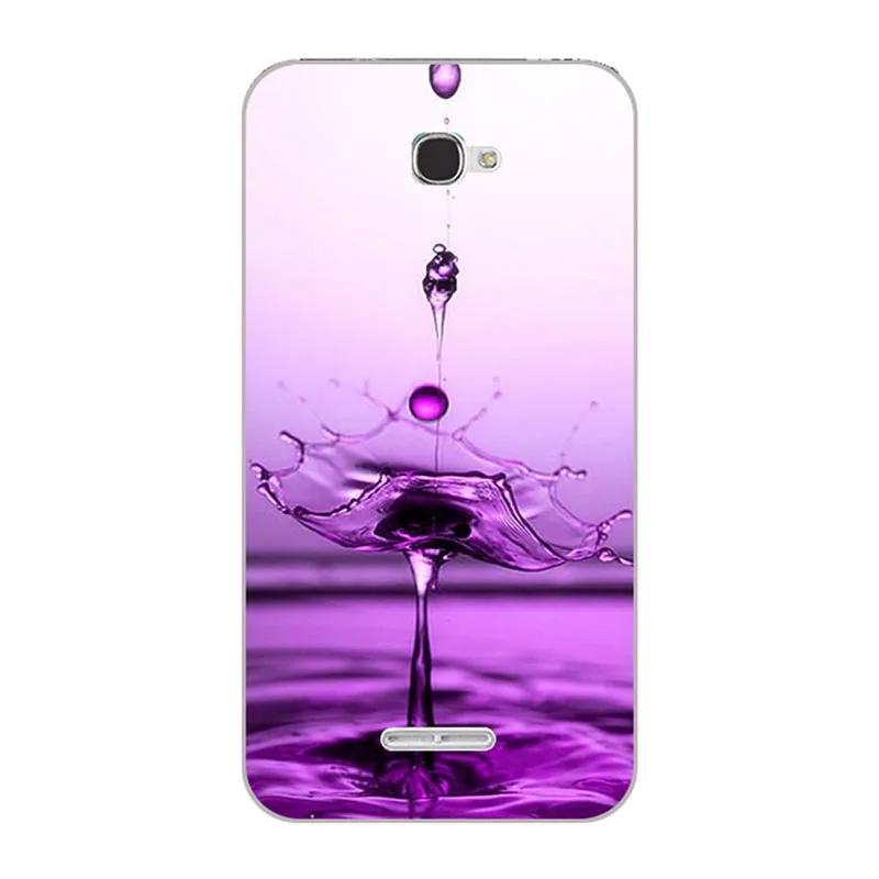 Чехол для Alcatel POP 4S 4 S 5095K 5," Прозрачный чехол для телефона с красочным рисунком Мягкий Силиконовый ТПУ чехол для мобильного телефона s - Цвет: M136