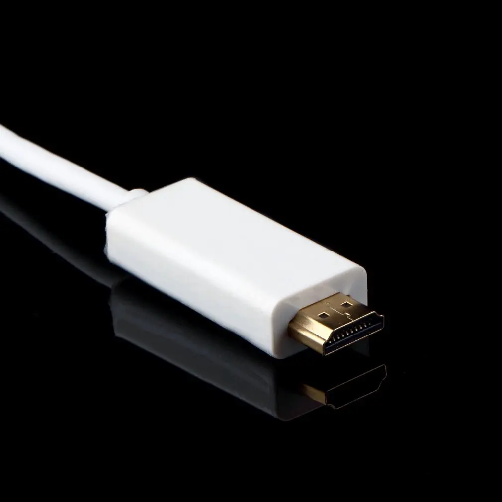 Профессиональный 1 8 м 6 футов мини порт дисплея DP к HDMI совместимое 1080P быстрое