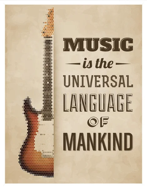 

Music Universal Language Of Mankind Large Metal Tin Sign Poster Wall Plaque