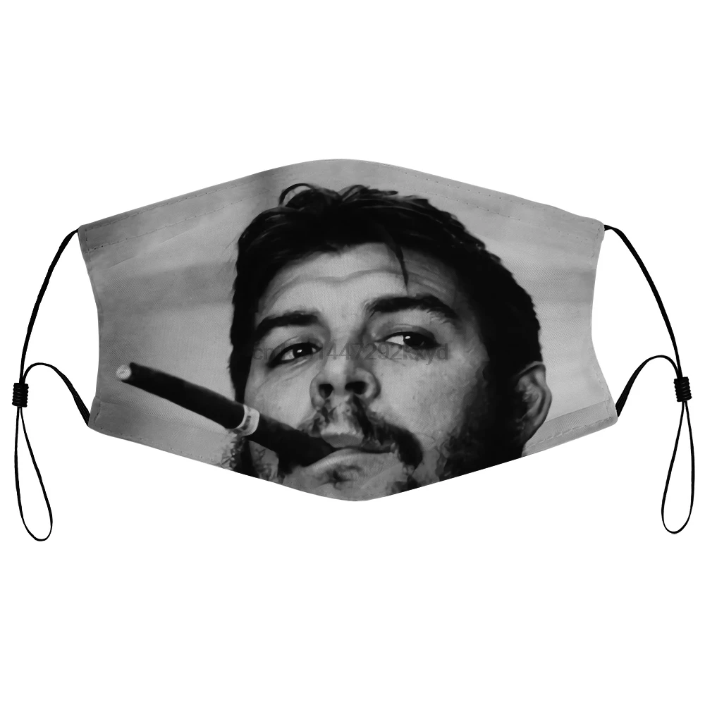 Пылезащитная маска с фильтром для мужчин Хе Гевара Куба Фидель Кастро крутой
