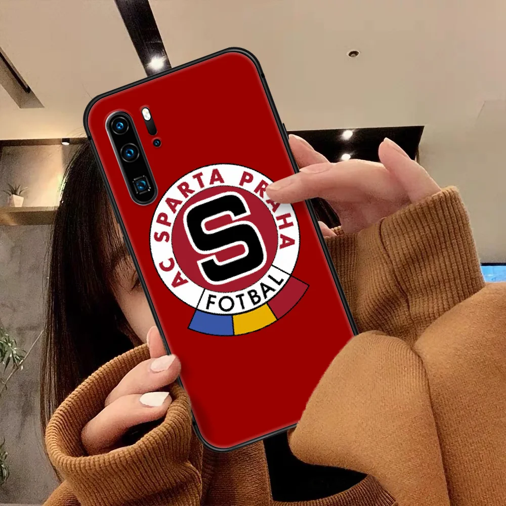 

SPARTA PRAHA football Phone Case For Huawei P Mate Smart 10 20 30 40 Lite Z 2019 Pro black Prime Trend Waterproof Tpu Cell