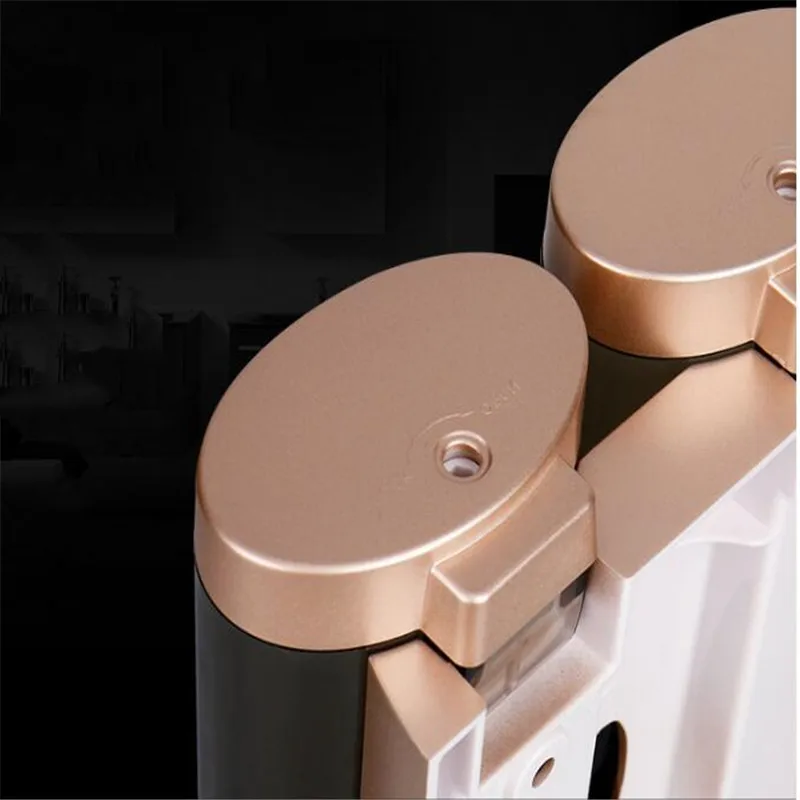 Диспенсер для мыла настенный дозатор жидкого АБС-пластика и шампуня кухни