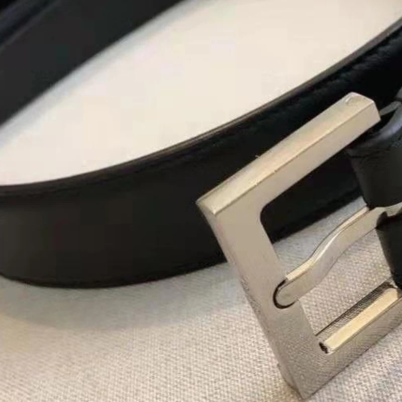 

2021-6-16 High quality genuine leather 3cm width belt