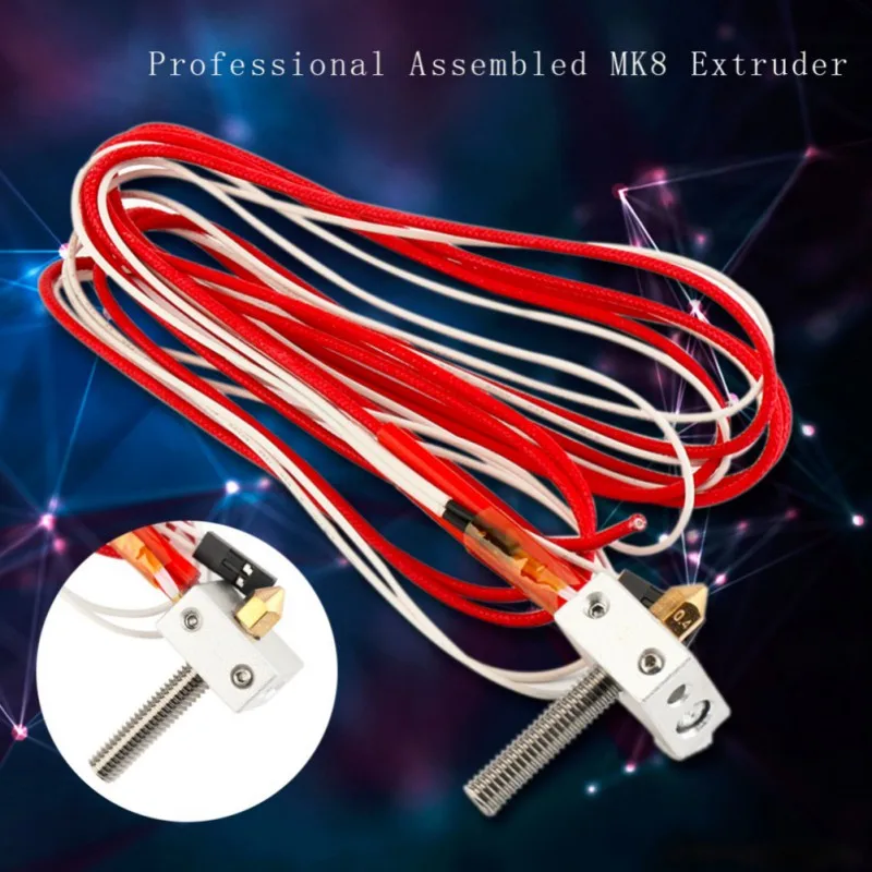 Professional Universal DIY Hotend Nozzle Kit MK8 Throat Extruder Heater For Anet A2 A8 3d Printer Parts | Компьютеры и офис