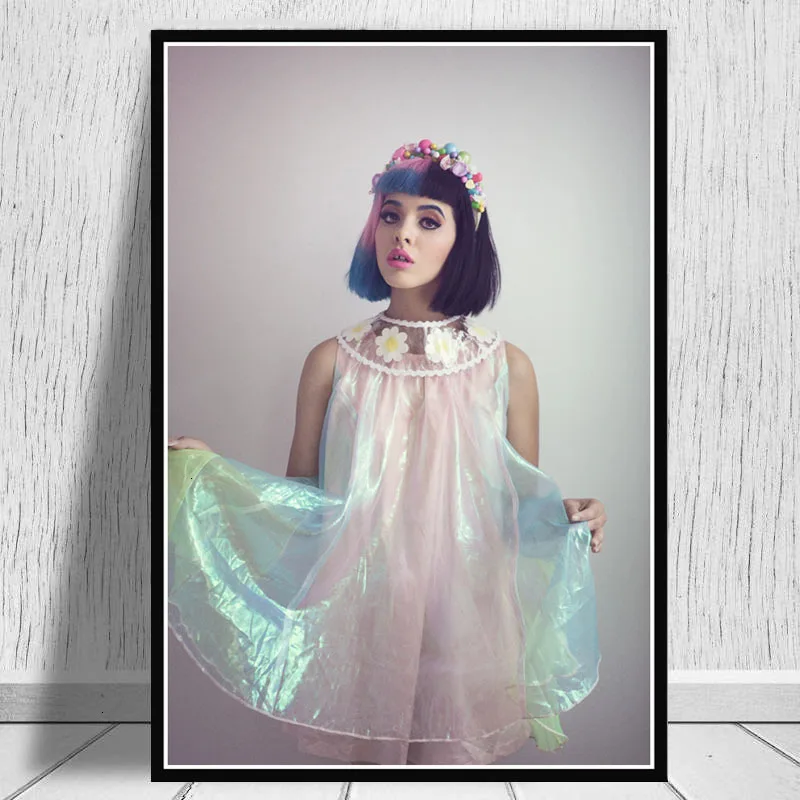 Melanie Martinez Pop Music Singer Star Art Canvas Painting Wall Picture Home Decor Posters And Prints | Дом и сад
