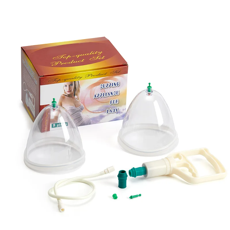

Large Vacuum Suction Cups Breast Pump Buttocks Enhancement Bust Lift Firming Cans Buttocks Stimulator Massager cupping therapy