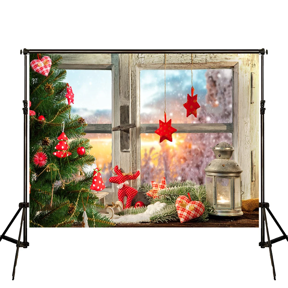 Kate рождественские декорации фотография рождественское окно фон для фотостудии