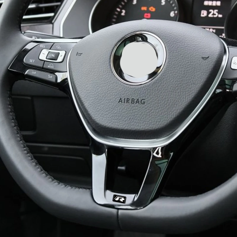 50 шт. стикер на руль 3D эпоксидный автомобильный Стайлинг подходит для Volkswagen R line CC