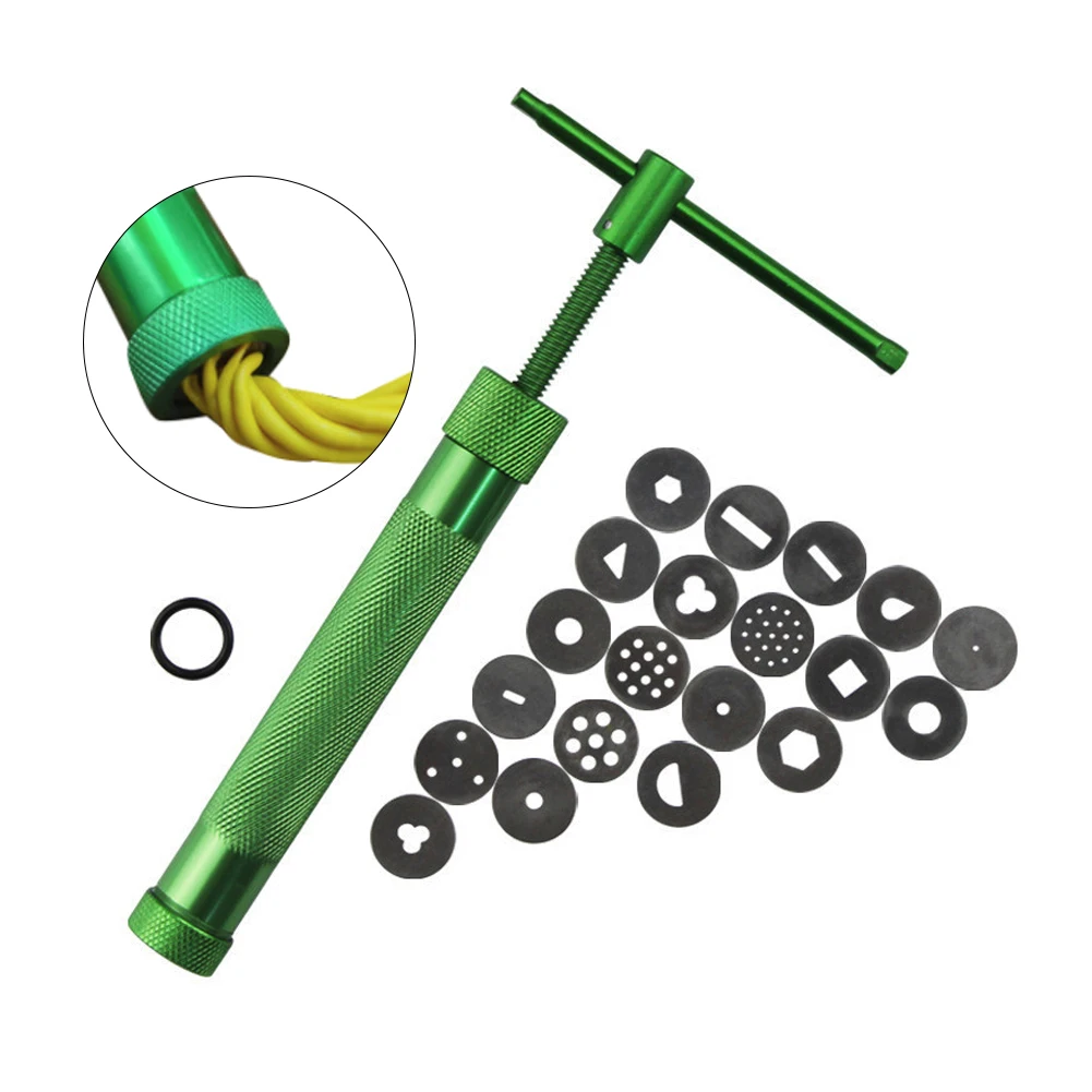 High Quality Green Clay Extruders Sculpture Machine Sugar Paste Extruder Fondant Cake Polymer Tool | Дом и сад