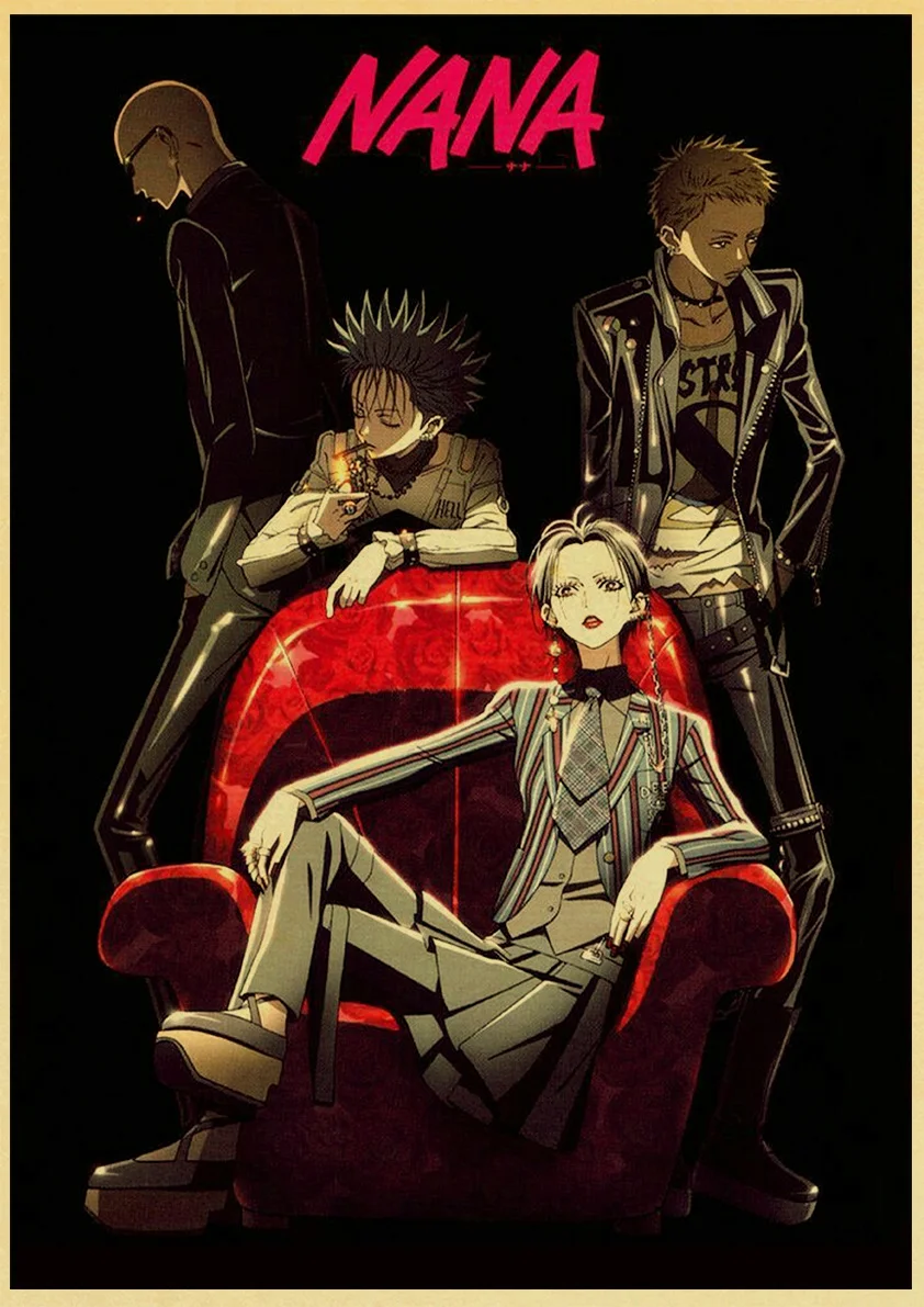 

Винтажный постер Anime NANA lanxihaibao