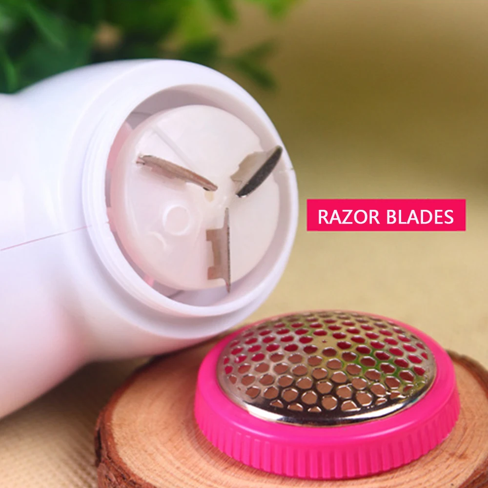 

Electric Lint Remover Fabric Shaver Hair Remover Portable Mini Battery Operated Sweater Pilling Trimmer for Clothes Furniture