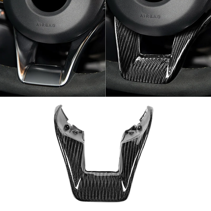 Купить Нижняя крышка рулевого колеса из углеродного волокна для Benz W205 W117 W213 W218 CLS63 GLA45 GLS63 GLC43 W217 W176 W166 C63