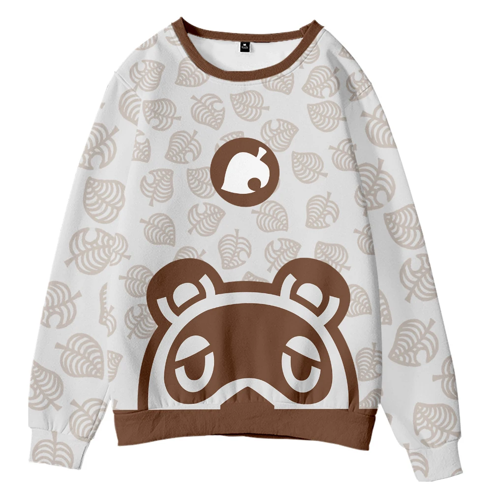 

Animal Crossing Bear Women Casual Kawaii Cartoon Printing Harajuku 3D Pullovers Clothing Autumn Long Sleeve Sweatshirts Full