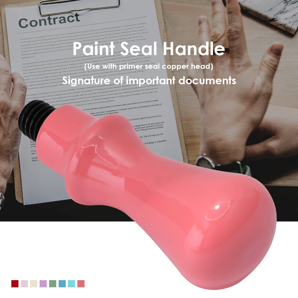 Штамп с деревянной ручкой и воском в стиле ретро | Дом сад