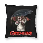 Забавная вещица, гремлины, наволочка для подушки, Декор для дома, милые подушки в стиле 80-х фильмов Mogwai, наволочка для дивана, квадратная подушка, чехол для гостиной