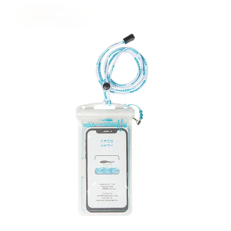 

Seaside supplies mobile phone waterproof bag swimming sealed waterproof case drifting protection mobile phone waterproof case
