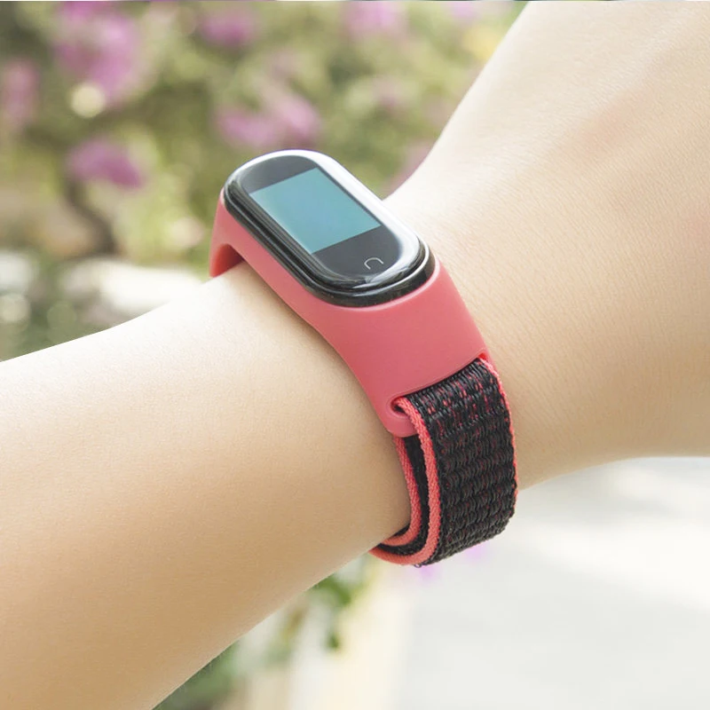 Браслет для xiaomi mi band 7 нейлоновый спортивный ремешок часов Mi 5 6 4 3 |