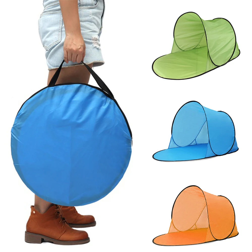 Палатка для кемпинга на открытом воздухе всплывающая летняя морская укрытия от