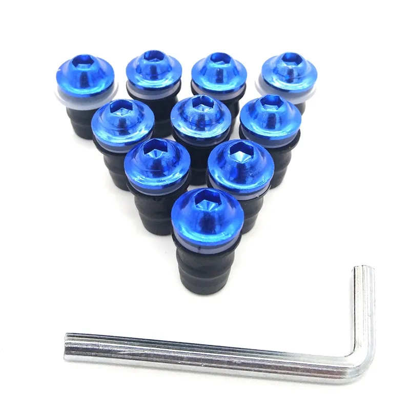 

Motorcycle 10PCS Windscreen Windshield Bolts Screws for Kawasaki D-TRACKER125 KLX150S KLX250,D-TRACKER Honda Harley