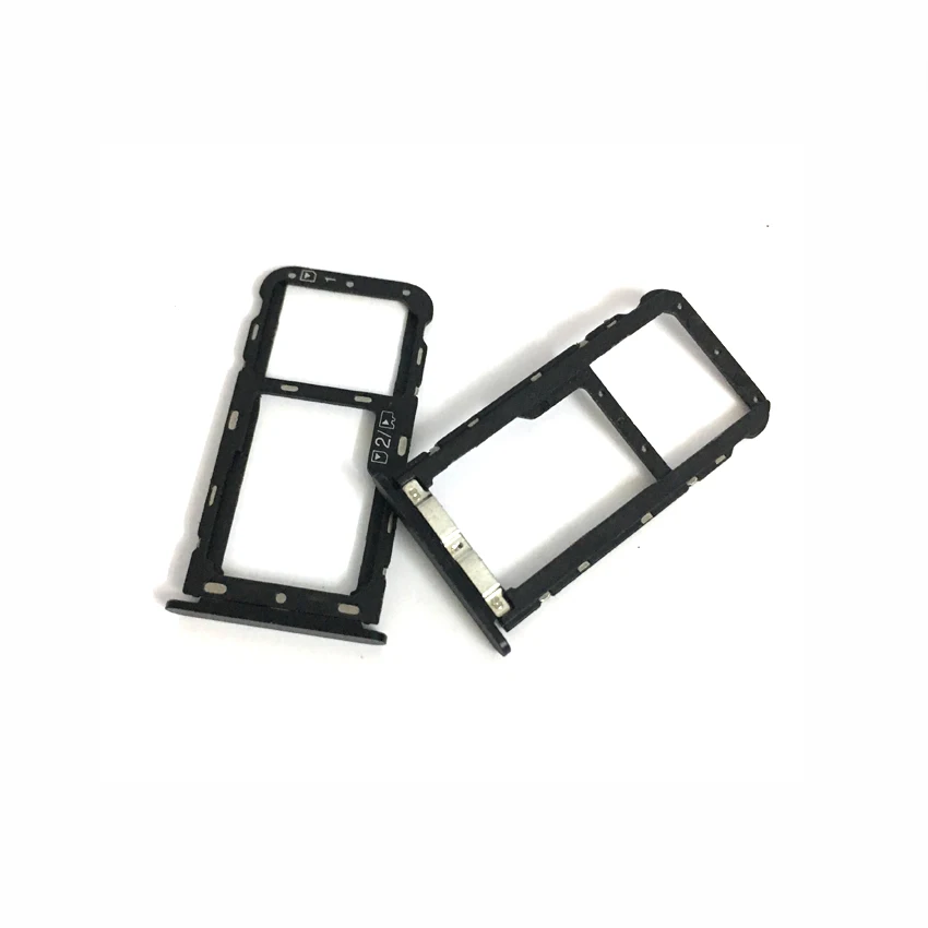 Запасная деталь для ZTE Blade V9 лоток со слотом сим карты Holder SD Card Reader Socket|Адаптеры SIM