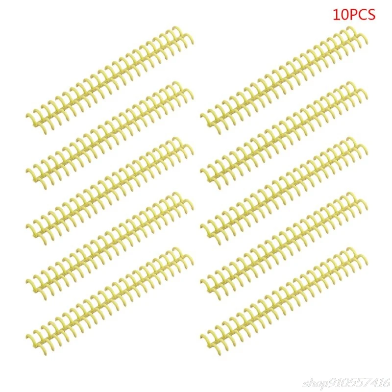 

10pcs Plastic Loose Leaf Link Spiral Circles Binder Ring for 30 Holes Notebook Paper Book Stationery O02 20 Dropshipping