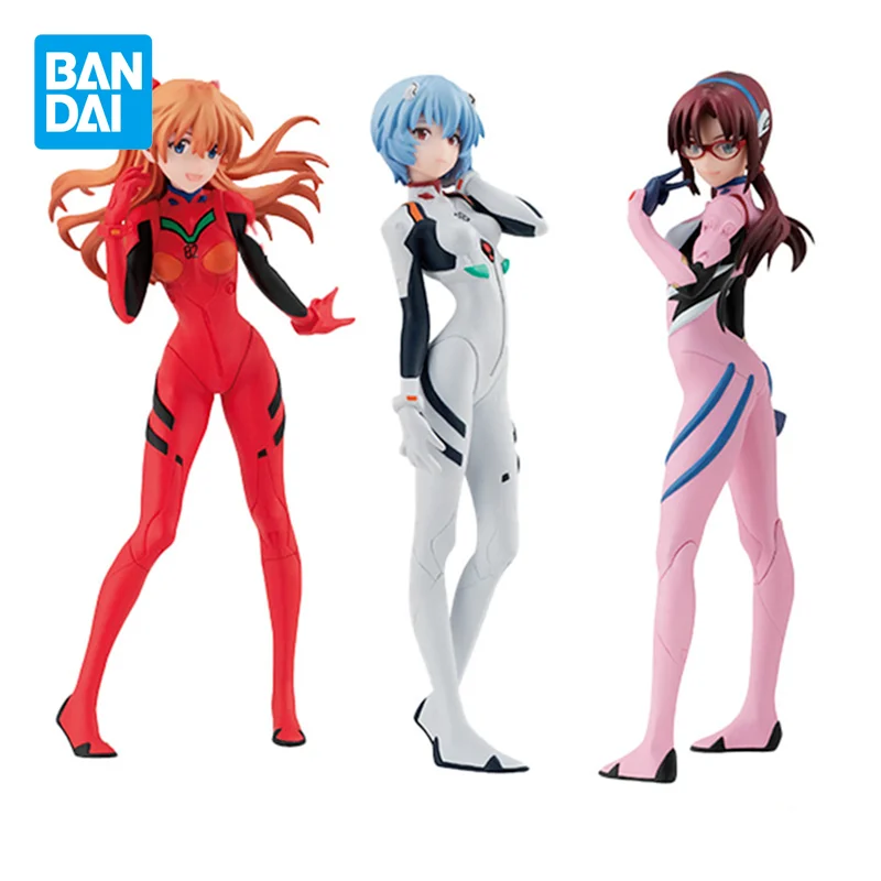 

Bandai Genuine NEON GENESIS EVANGELION Anime Figure Asuka Gasha Portraits Action Figure Toys for Boys Girls Kids Christmas Gift