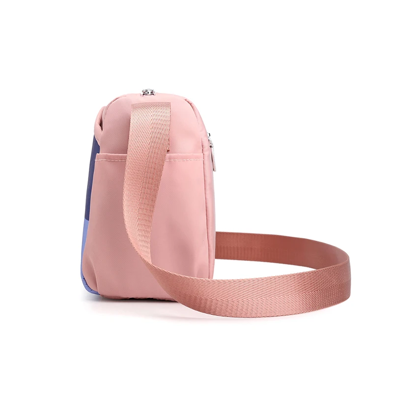 Модная сумка через плечо женская новая холщовая панельные светлые портативные