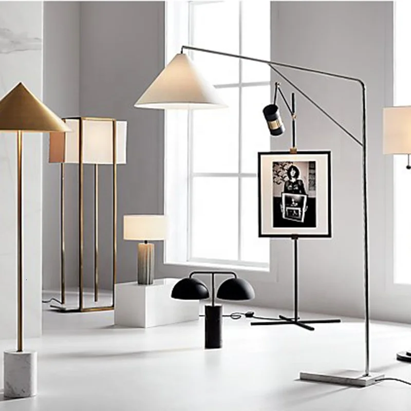 Классическая мраморная Современная причудливая прикроватная настольная лампа