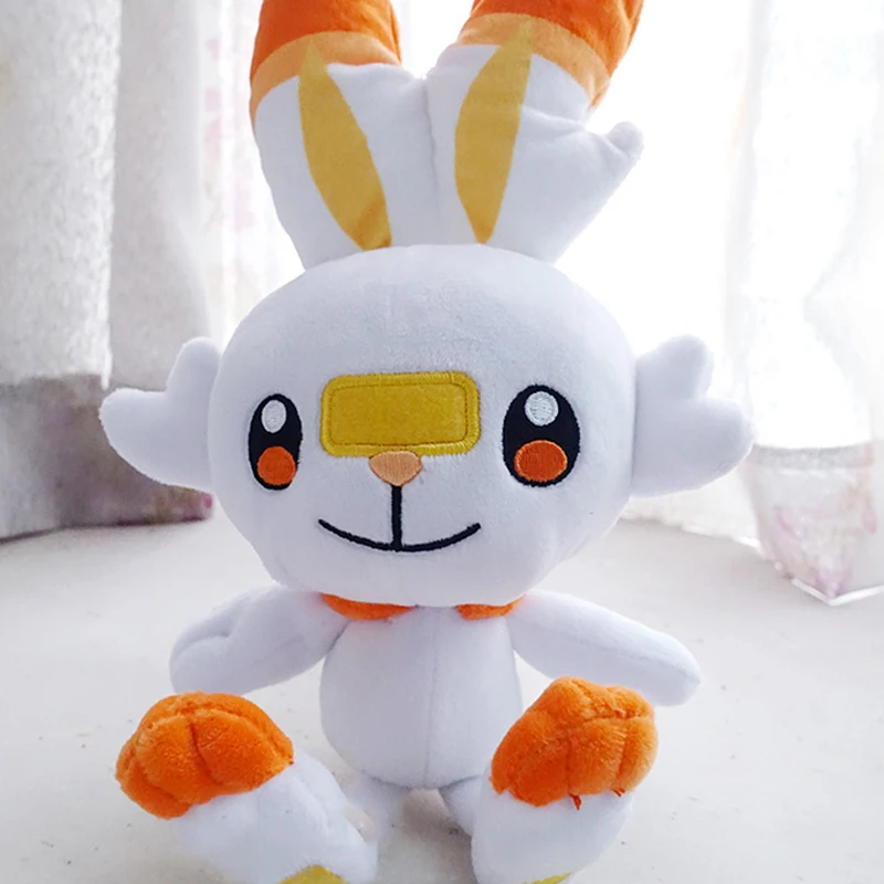 TOMY оригинальная плюшевая игрушка в виде меча и щита gosanke Grookey Scorbunny Sobble мягкая